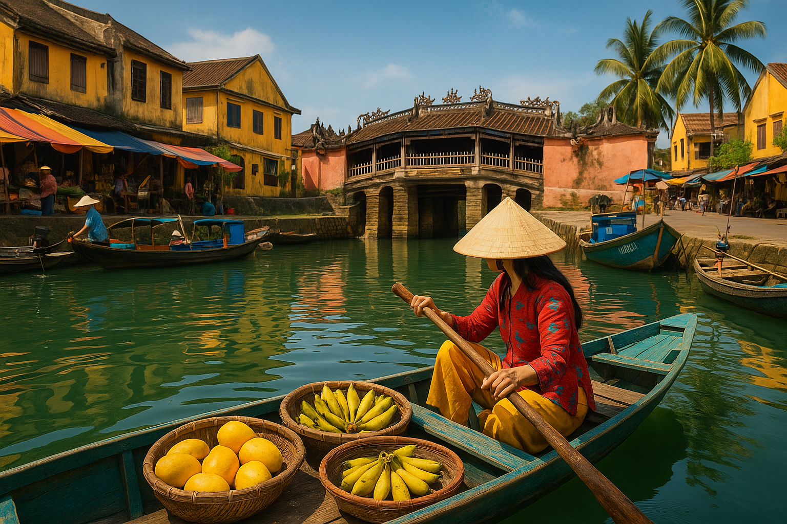 Girl in boat